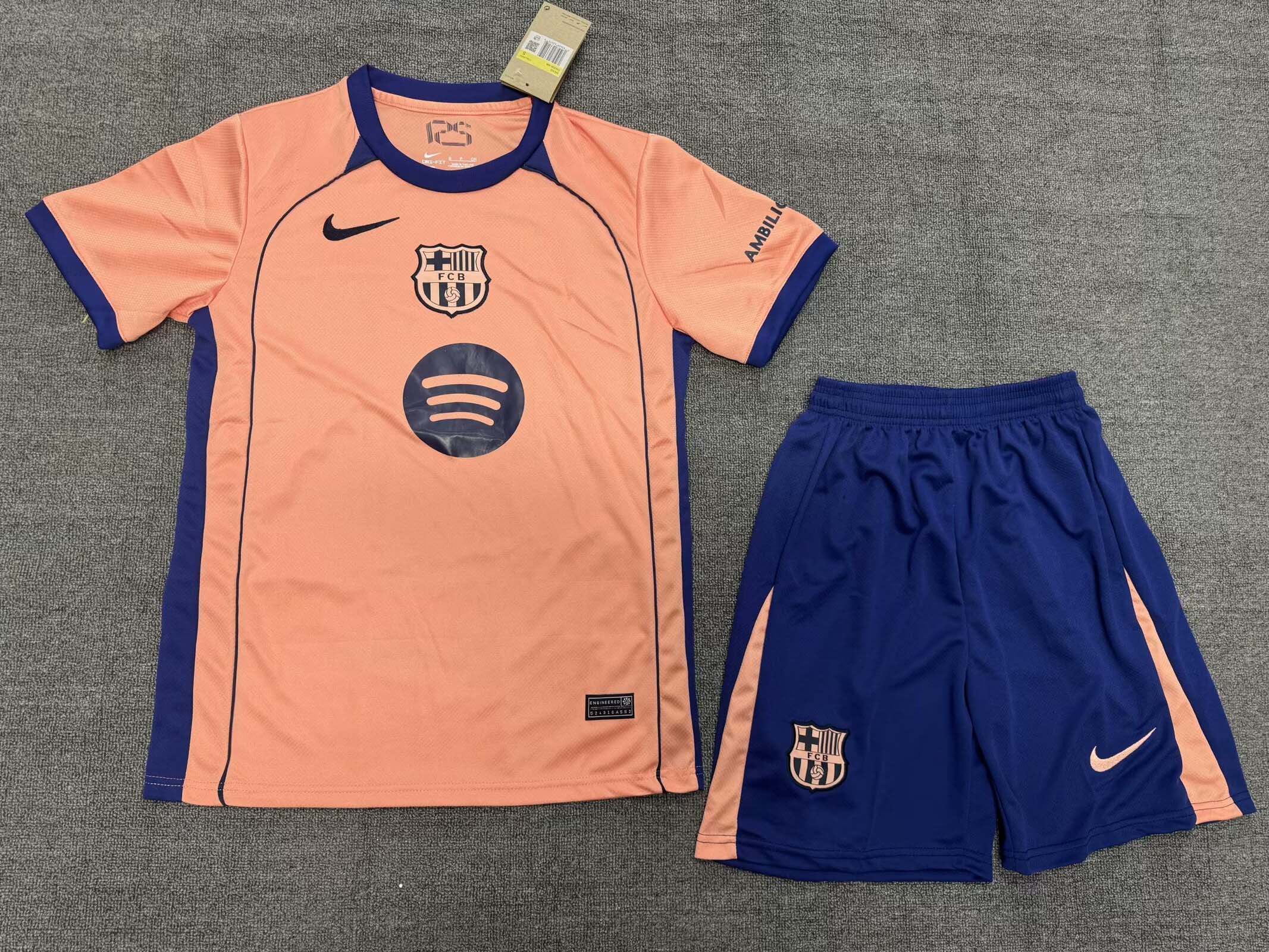 2025/2026 Barcelona Third Away Football Shirt 1:1 Thai Quality Kids Size:football jersey mysite: unitedjerseyfootball 邓江浪:football