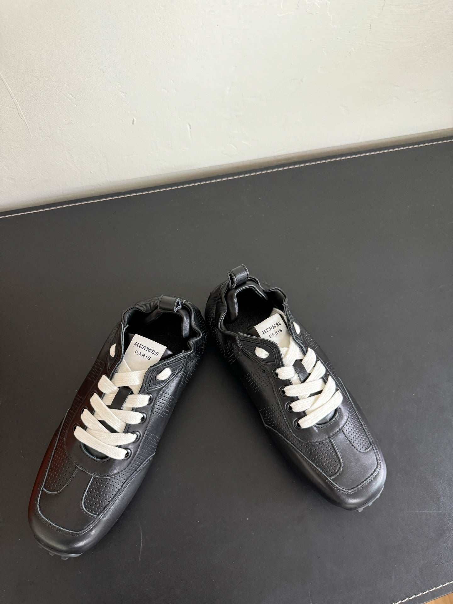 SKATEBOARD SHOES BLACK CALFSKIN、mysite、Cacoeks