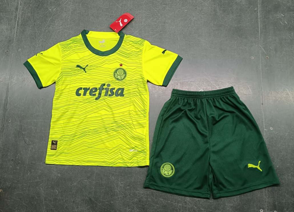 23/24 Palmeiras Third Football Shirt Kids Size Suit-mysite Custom Football Kit- Nextkits