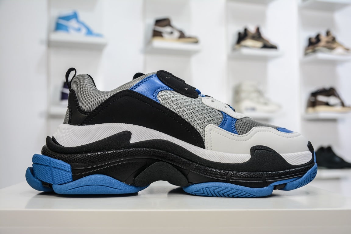 Balenciaga Triple S Sneaker Grey Blue、mysite、Cacoeks