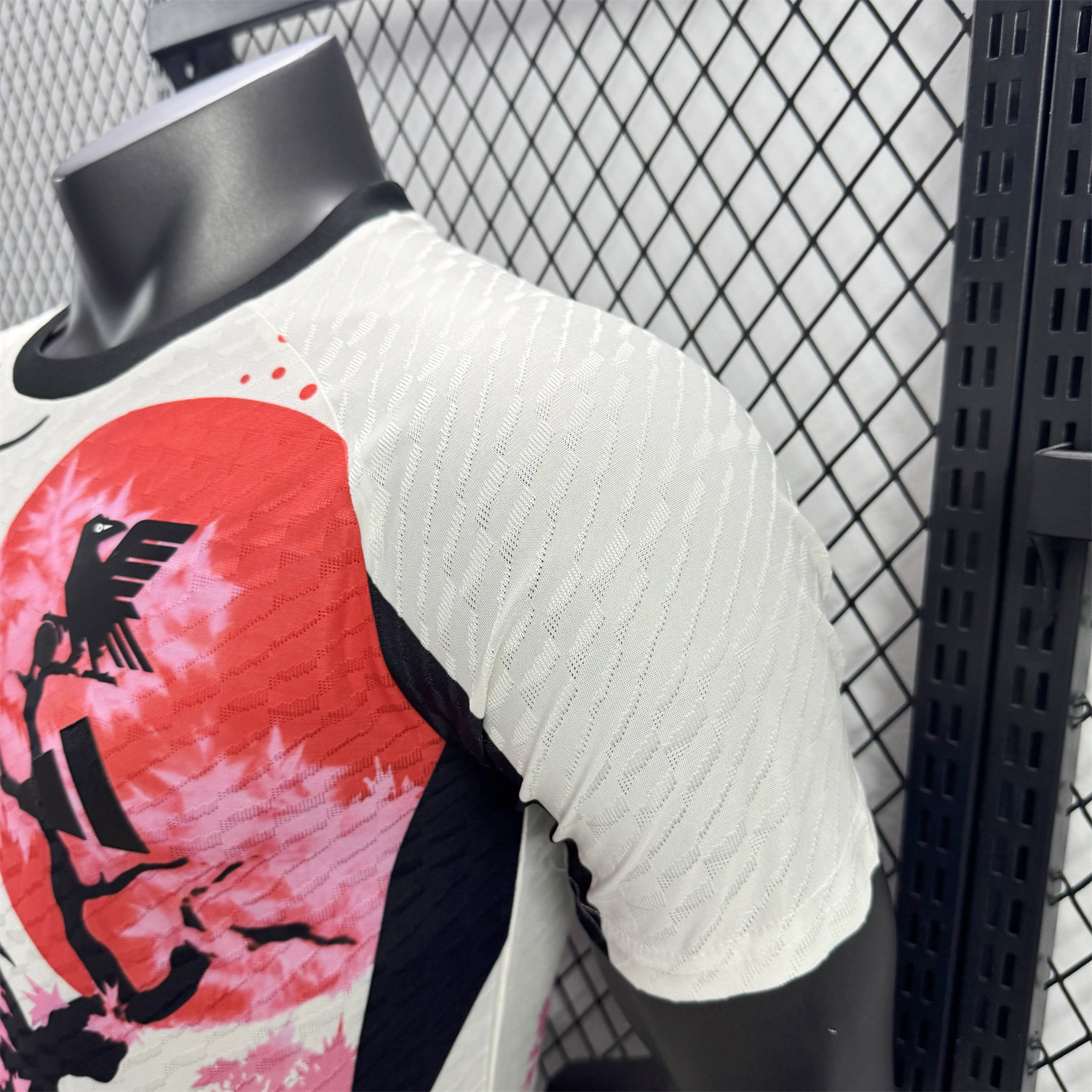 UltraTrikot-Japan 25-26 Black Dragon Cherry Blossom Tree White Special Jersey - Player Version