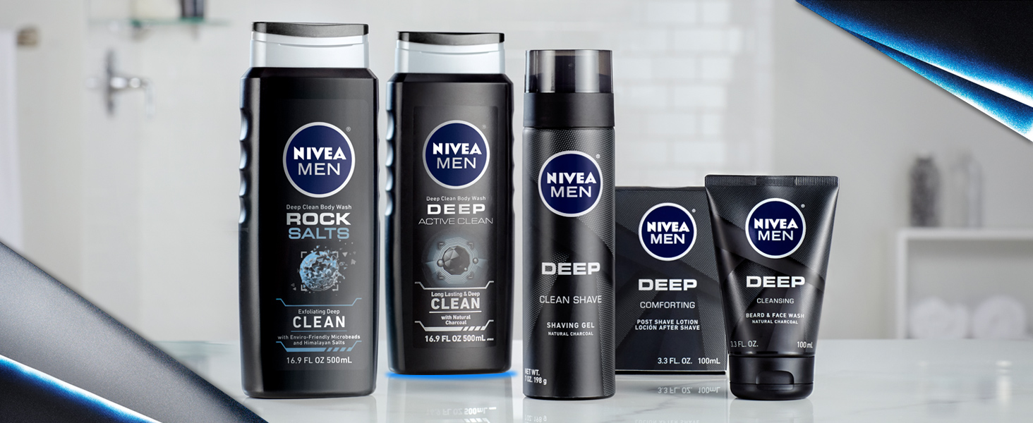 Check out the whole Deep line NIVEA Men