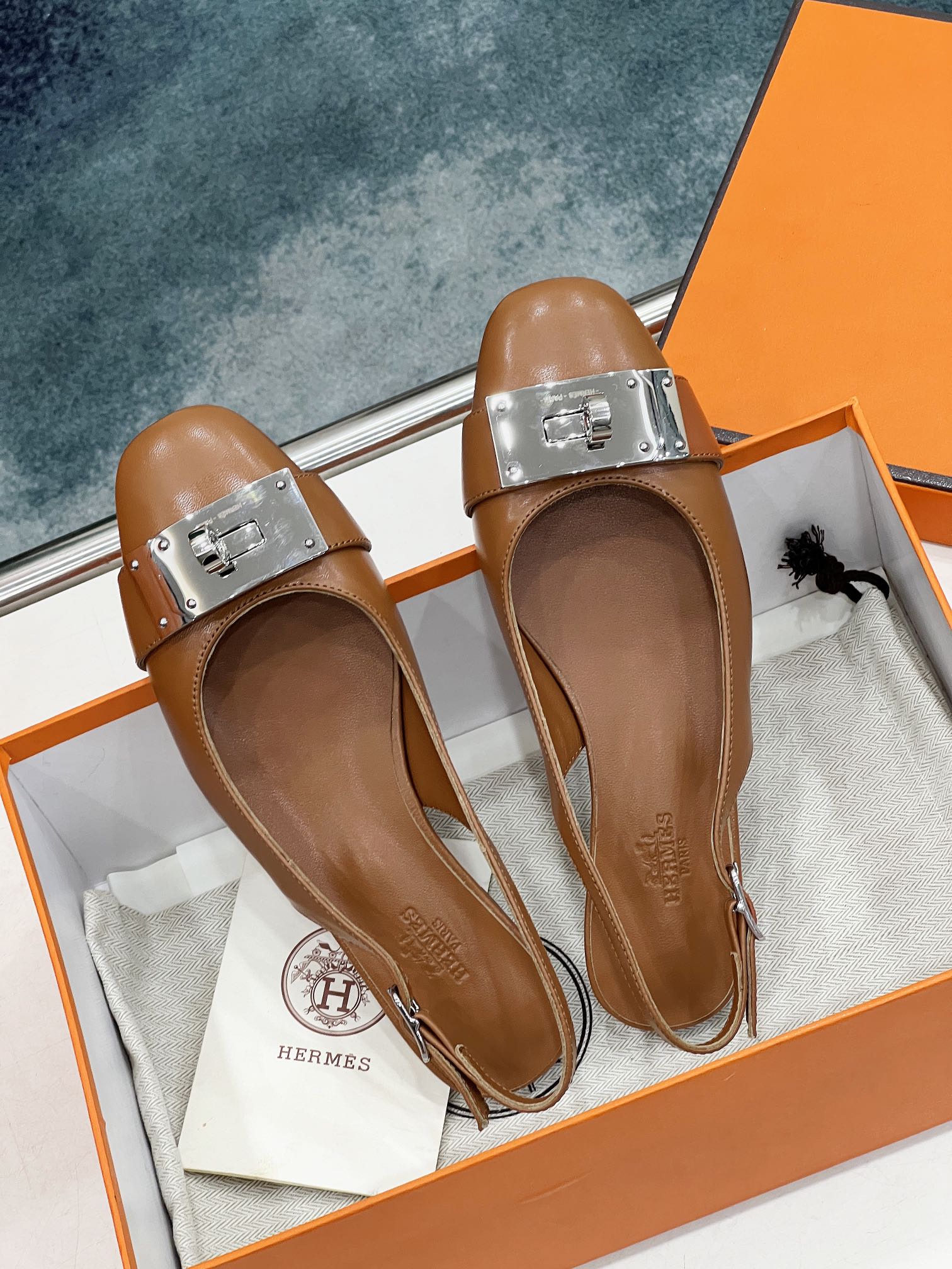 INNOCENTE SLINGBACK CARAMEL CALFSKIN、mysite、Cacoeks