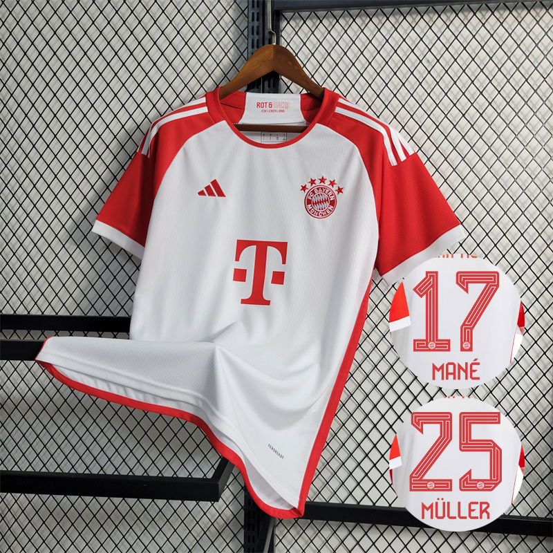 Bayern Munich 23-24 Home Stadium Jersey - Fans Version:football jersey mysite: unitedjerseyfootball 邓江浪:football