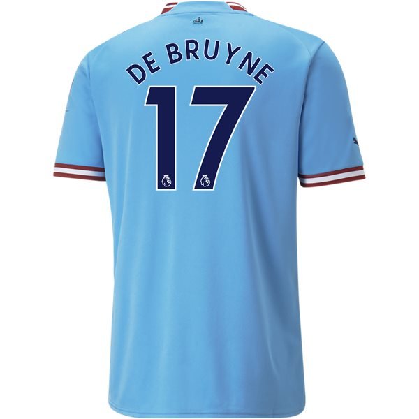 22/23 Kevin De Bruyne #17 Manchester City Home Jersey-mysite Custom Football Kit- Nextkits