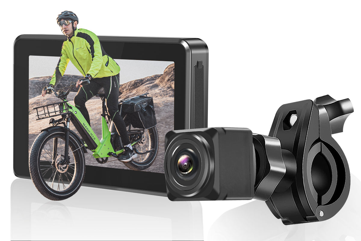 4.3 AHD 1080P Monitor E-bike Rear View Mirror Bike Camera、mySite、bearsvspackers
