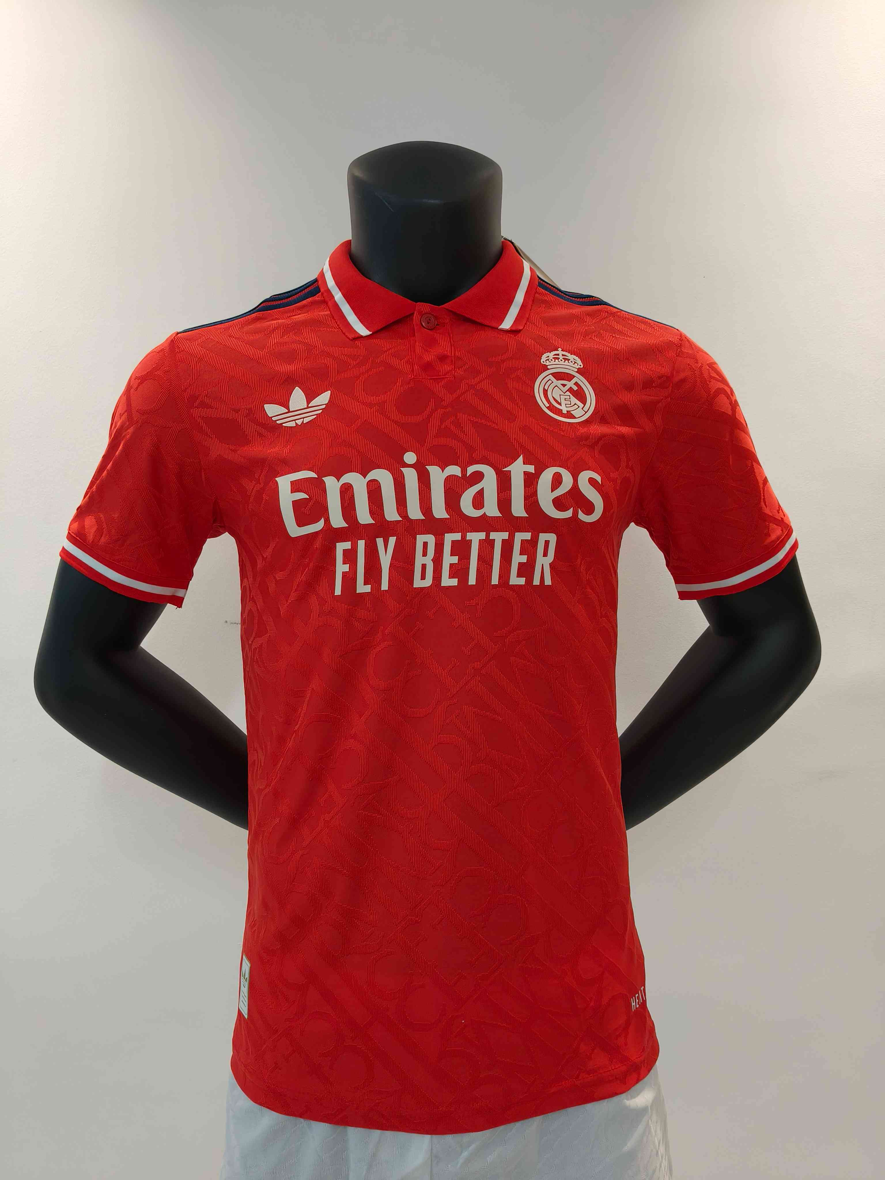 24/25 Real Madrid Red Special Edition Football Shirt-mysite Custom Football Kit- Nextkits