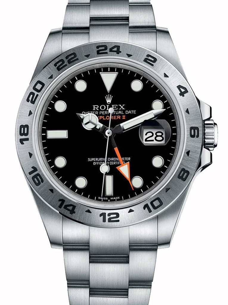 Replica Rolex Explorer II 42mm Black Dial 216570 BKSO-fasswatch