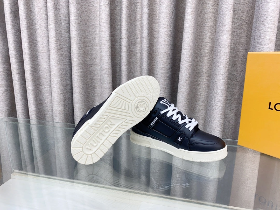 LV MAXI TRAINER IN BLACK CALFSKIN、mysite、Cacoeks