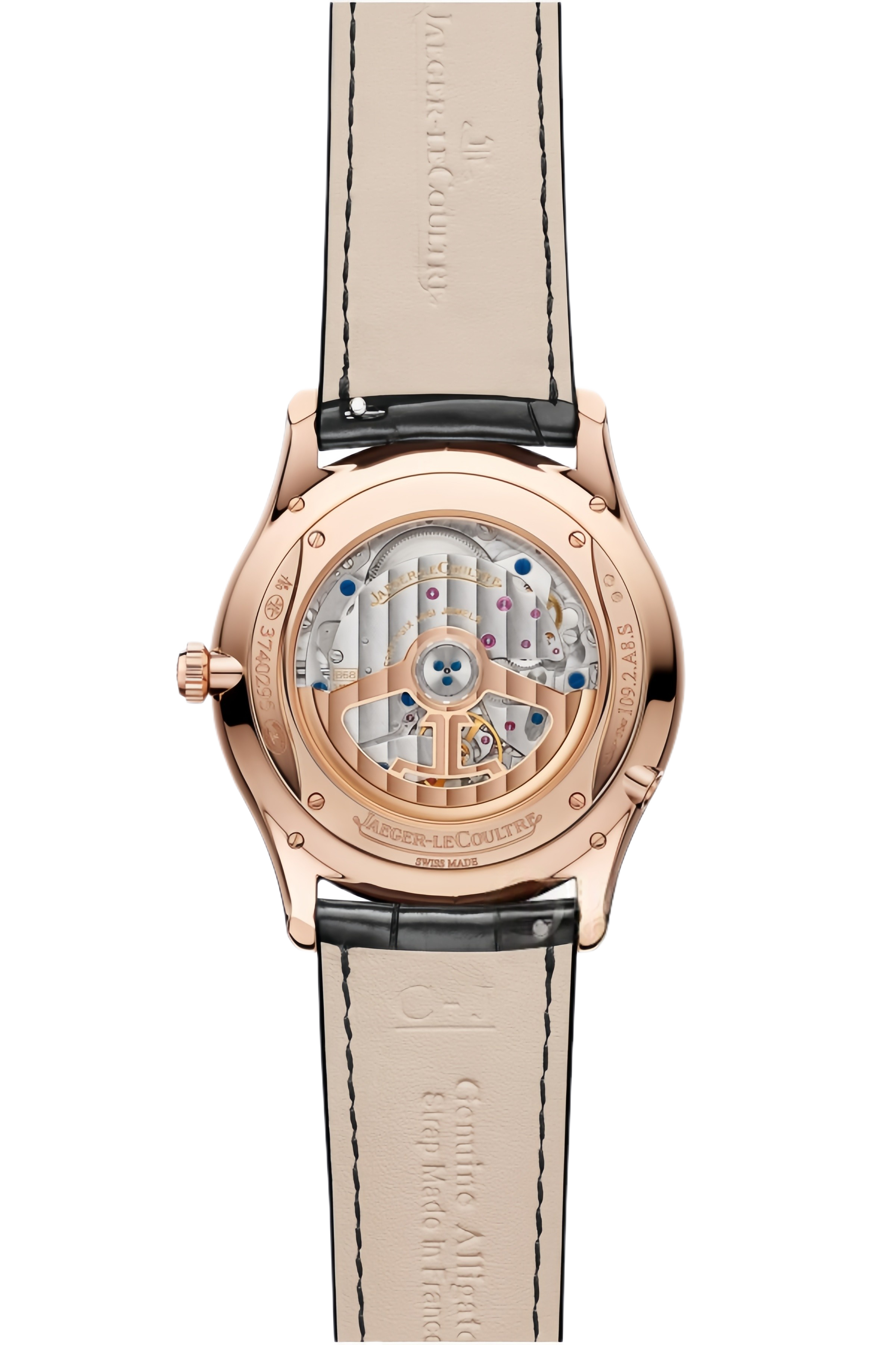 Jaeger-LeCoultre Master Ultra Thin Ref. Q1142510 Super Clone Watch – Silver Dial Stainless Steel Case Black Leather Strap Replica