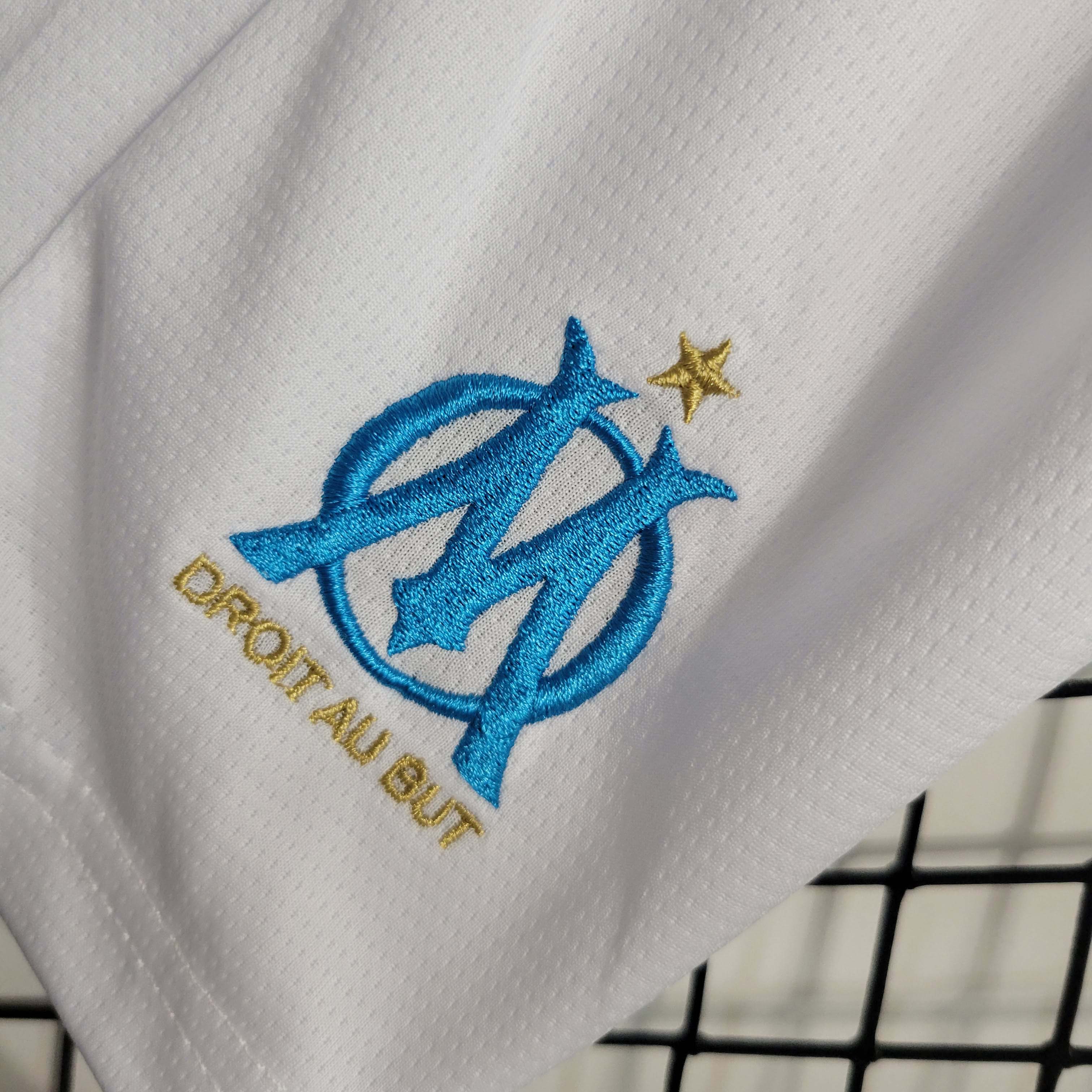 2023/2024 Olympique de Marseille Home Football Shirt 1:1 Thai Quality Kids Size:football jersey mysite: unitedjerseyfootball 邓江浪:football
