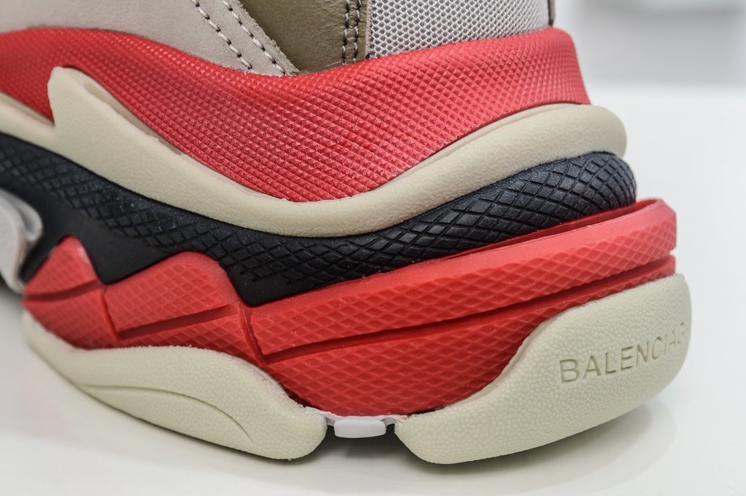 Balenciaga Triple S Sneaker Grey Red、mysite、Cacoeks