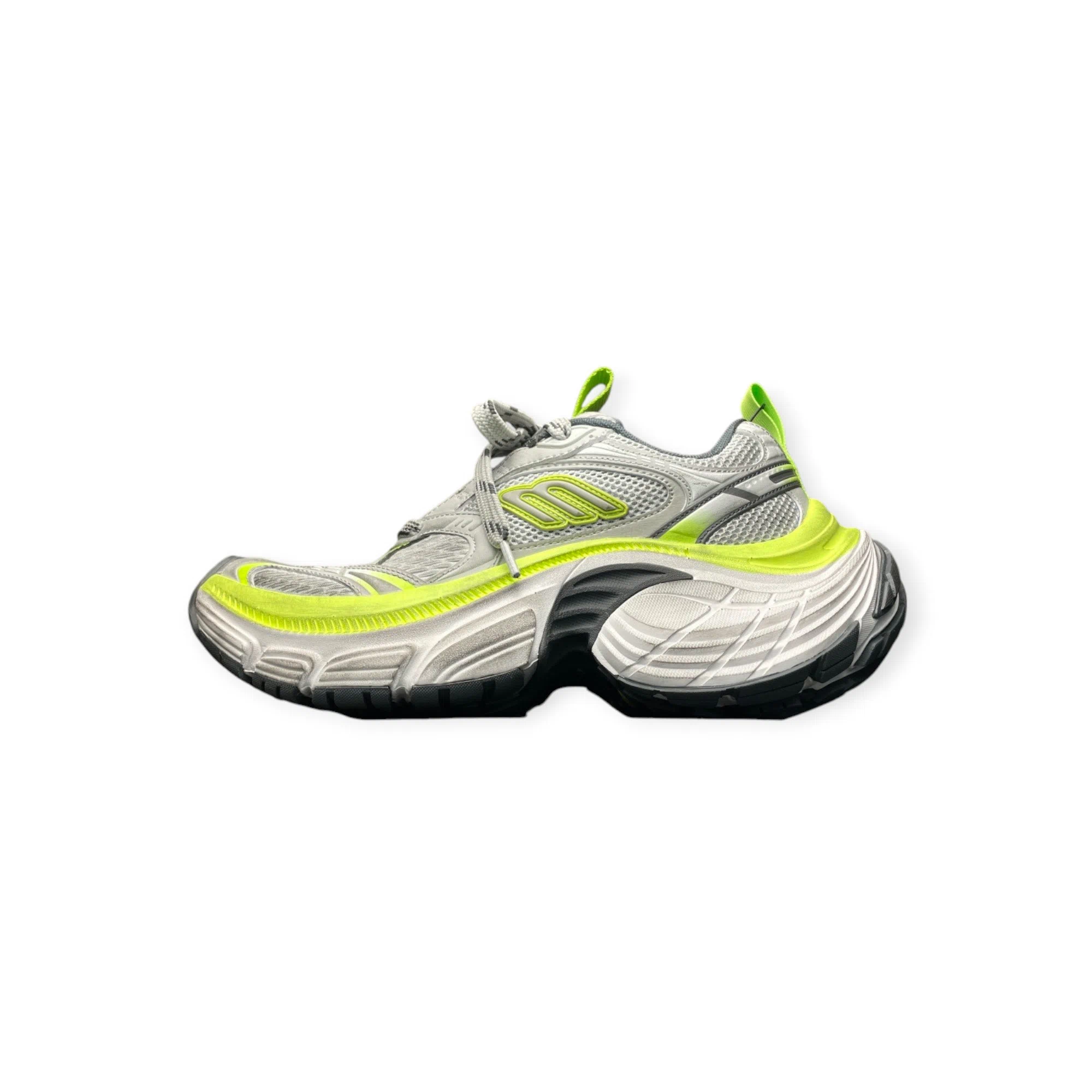 Balenciaga 6XL Sneaker in Grey White Fluo Yellow、mysite、Cacoeks