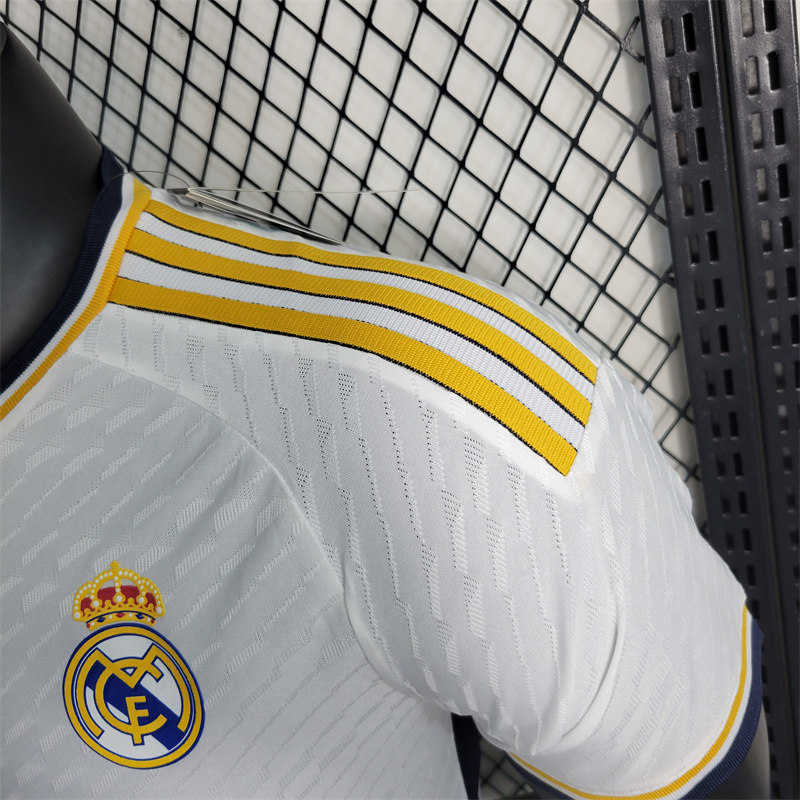 JerseysGala.com | Real Madrid 23-24 Home Stadium Jersey - Player Version -Customize Name, Number and Patch | Worldwide Shipping