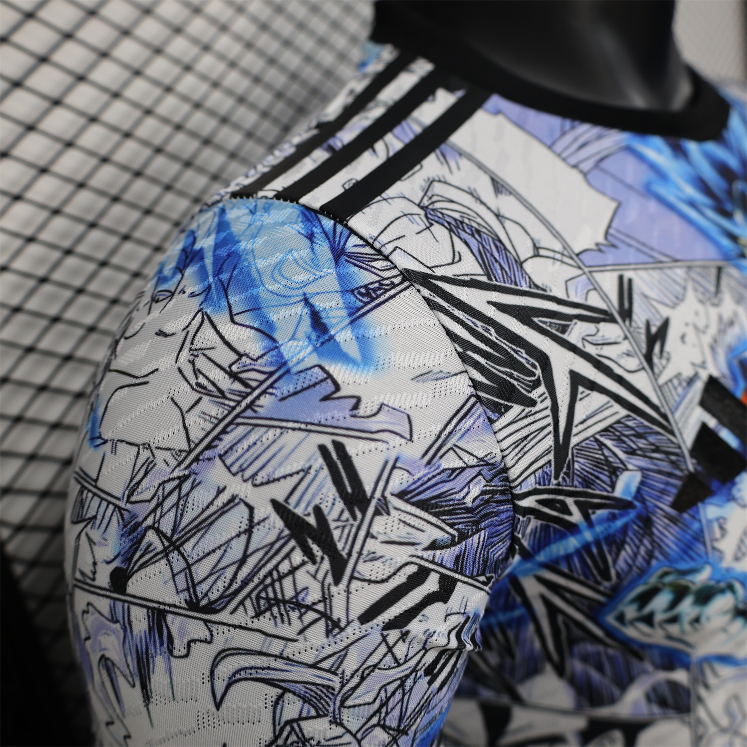 Funinjersey-Japan 25-26 Blue Super Saiyan God Special Edition Jersey - Player Version