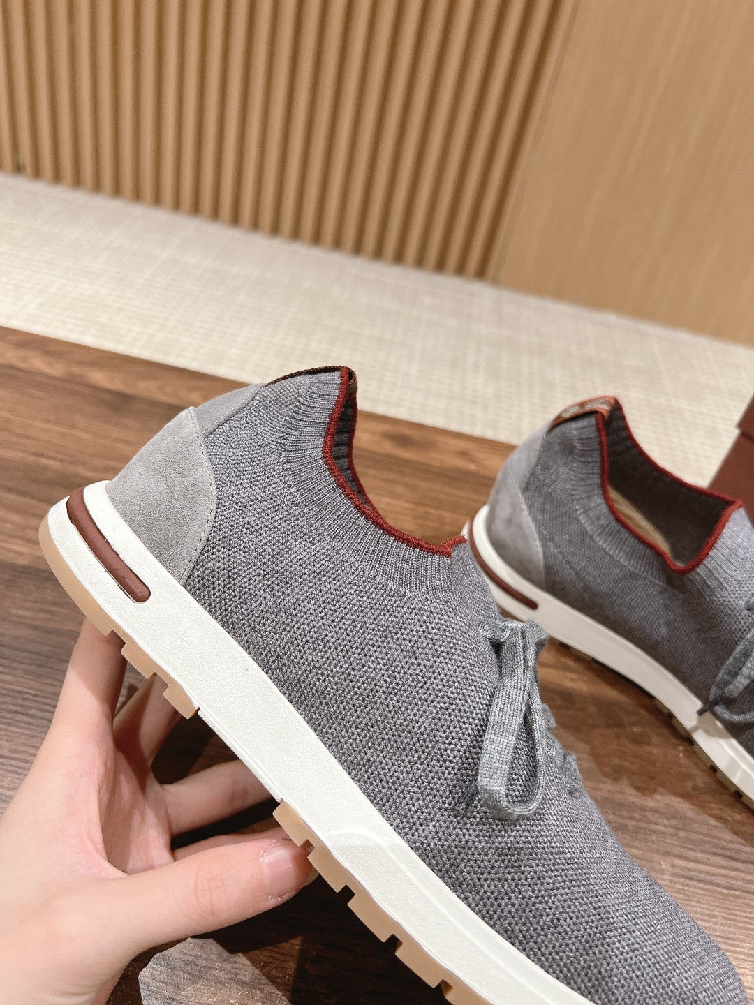 LP BASIC 360 FLEXY WALK SNEAKER GRAY FABRICS、mysite、Cacoeks