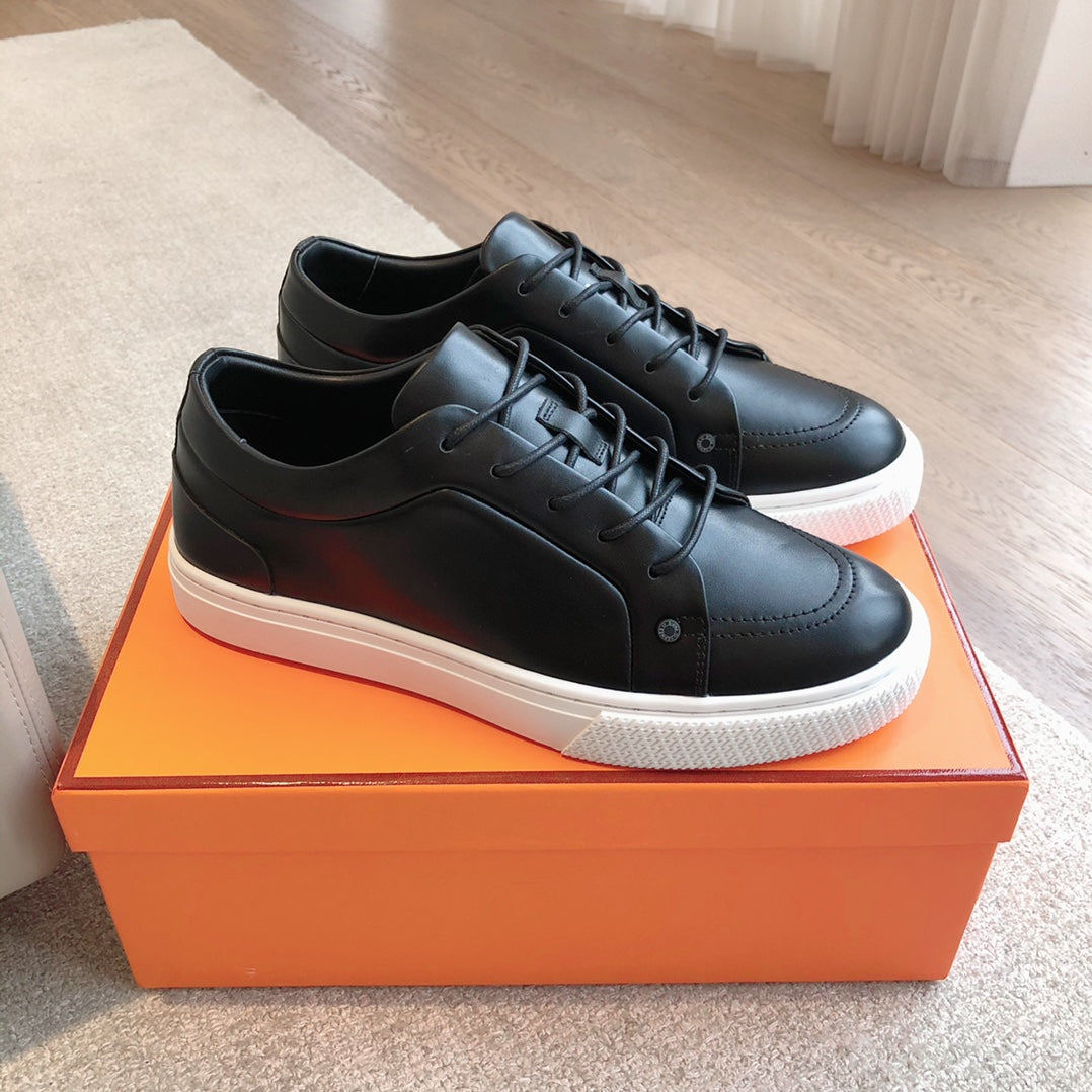IRWIN SNEAKER BLACK CALFSKIN、mysite、Cacoeks