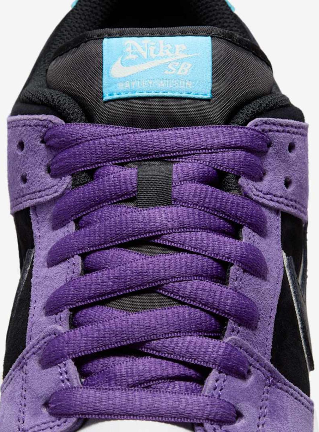 Nike SB Dunk Low Pro Hayley Wilson Black Court Purple、NIKE、Cacoeks