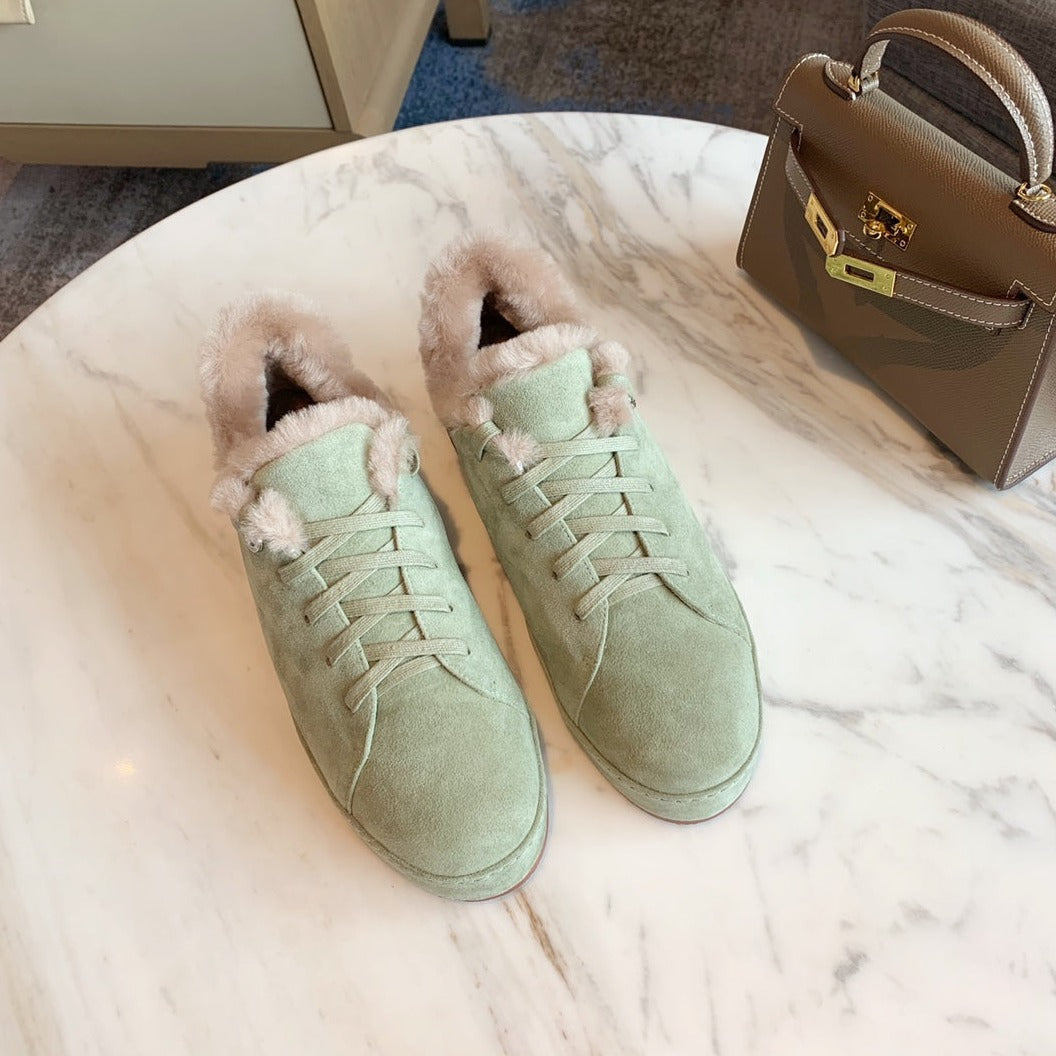 LP WINTER NUAGES SNEAKERS MINT LAMBSKIN、mysite、Cacoeks