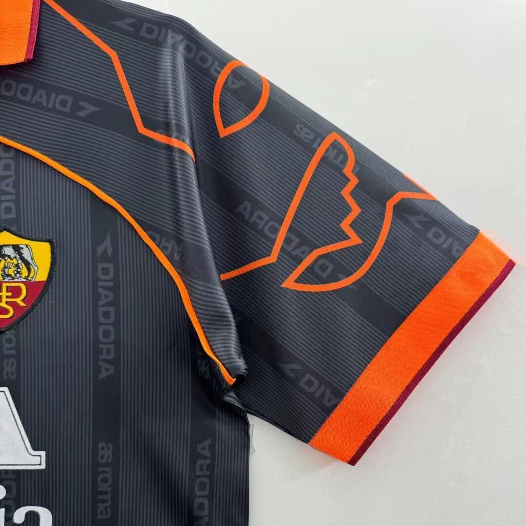 ManixJersey.com | Retro Roma 1999-00 Third Jersey -Customize Name, Number and Patch | Worldwide Shipping