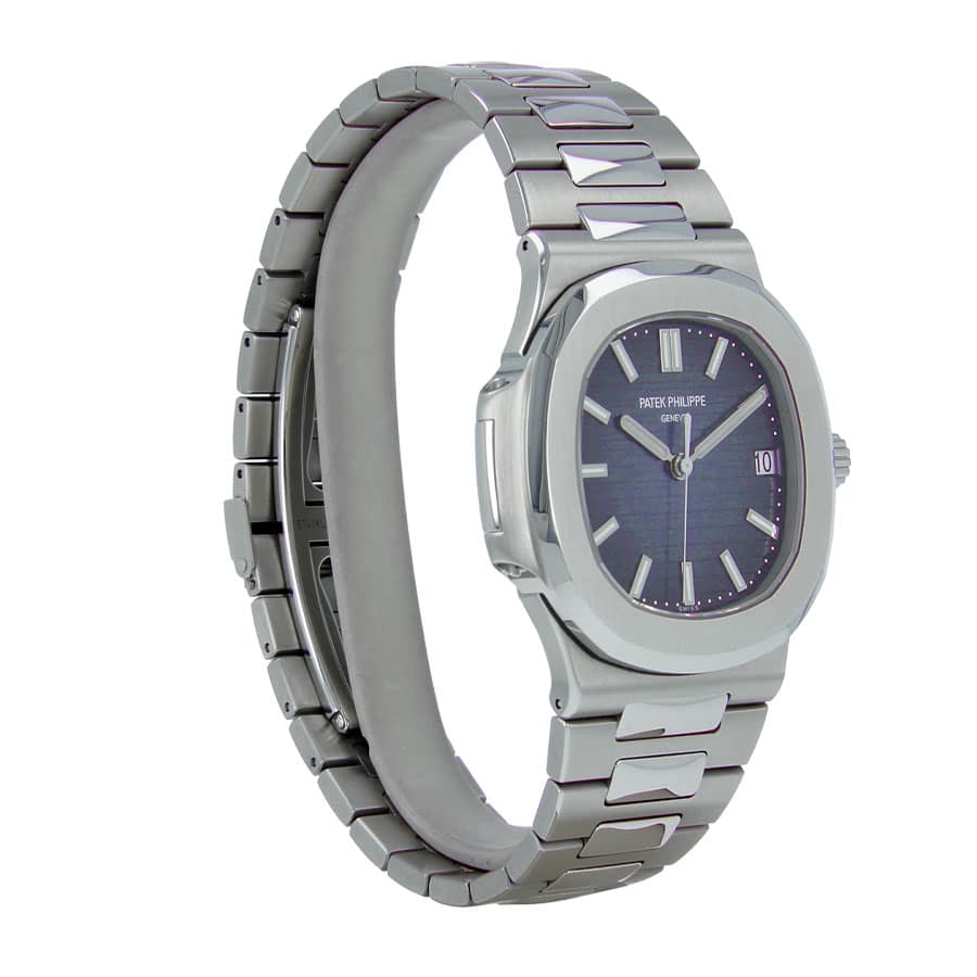 patek philippe nautilus steel 5711 1a blue dial repl