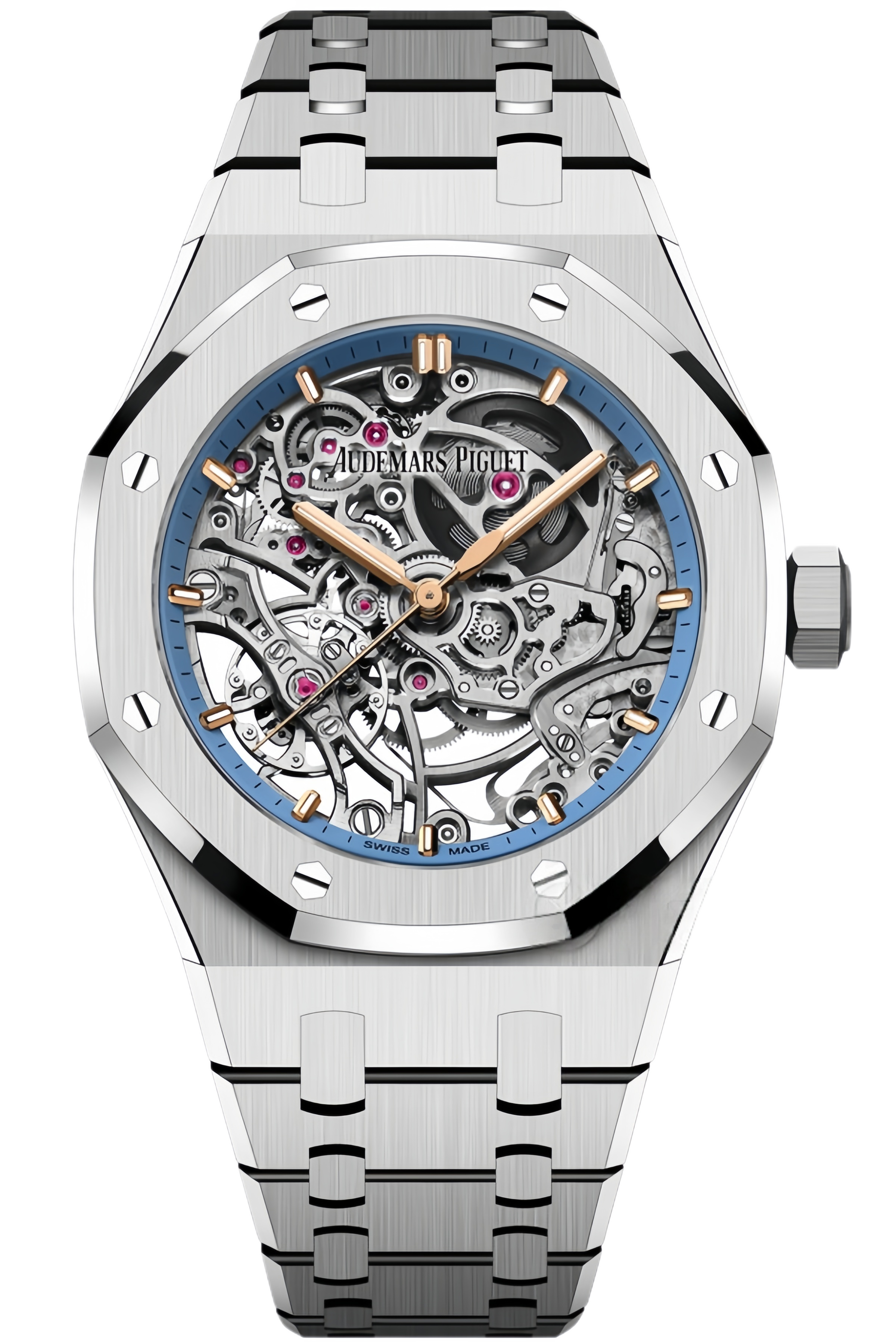 Audemars Piguet Royal Oak Ref. 15467BC.OO.1256BC.01 Super Clone Watch – 37mm White Gold Diamond Set Case Swiss Replica
