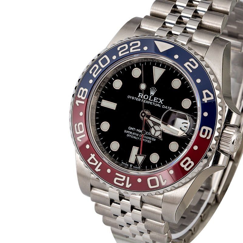 Superclone Rolex GMT-Master II 40mm Black Dial 126710BKSJ-fasswatch