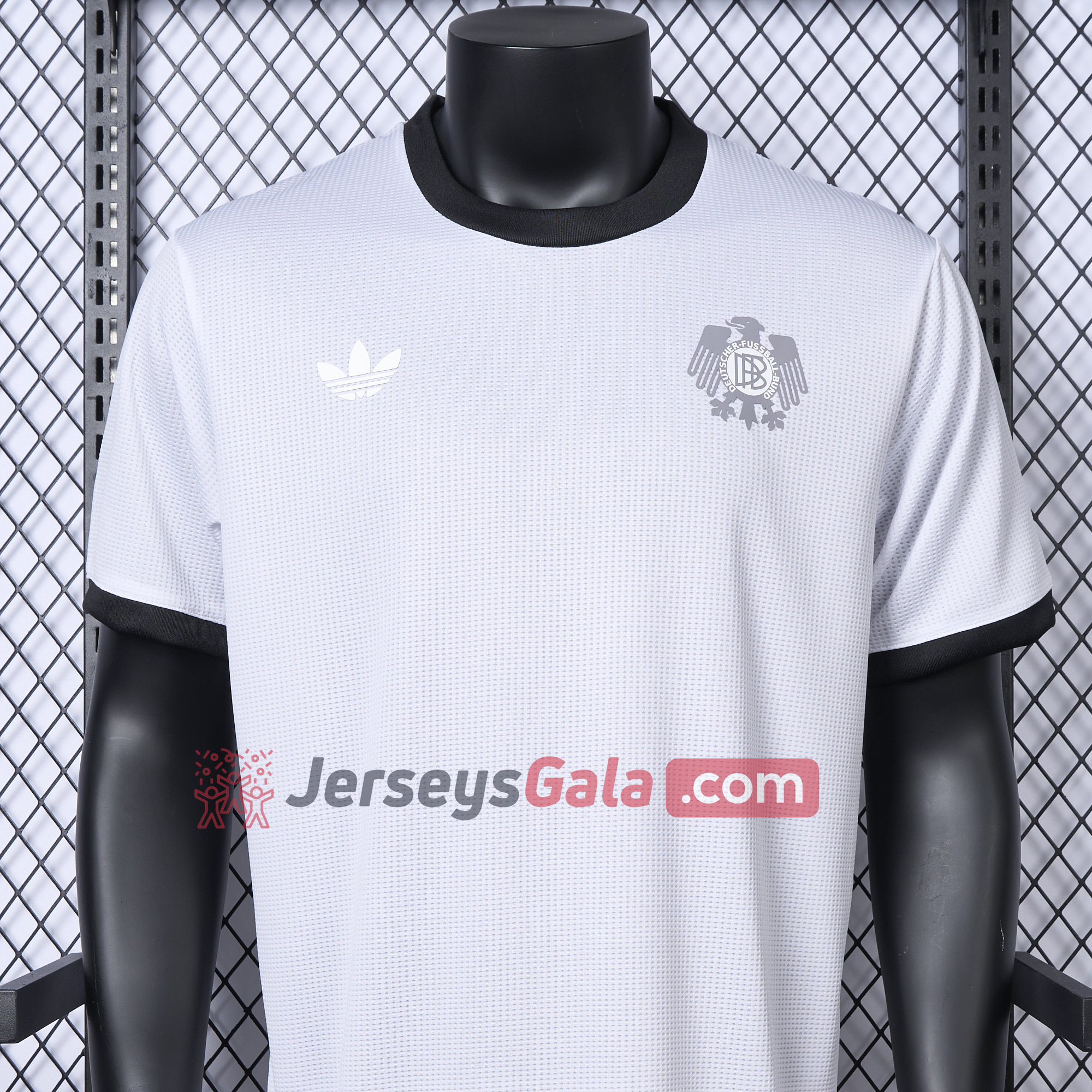 JerseysGala.com | Germany 2025 White Retro Style Jersey - Player Version -Customize Name, Number and Patch | Worldwide Shipping