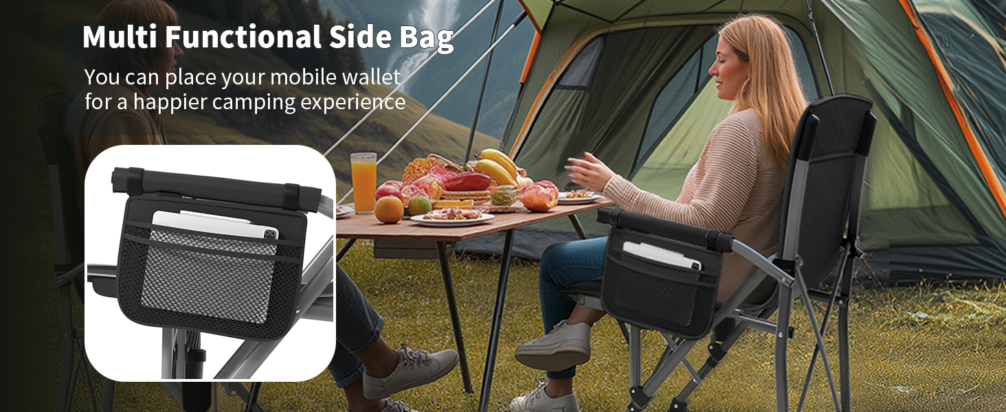 Oversized Camping Chair for Adults Heavy Duty