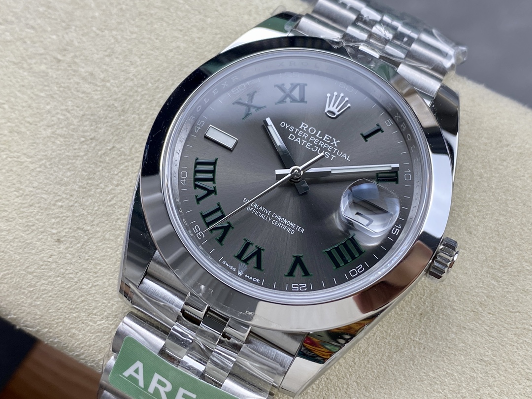 Rolex Datejust II Perpetual Grey Roman Dial 126300Jubilee Replica-fasswatch