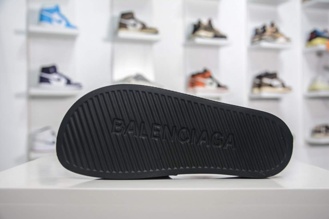 Balenciaga Pool Side Sandal Black、mysite、Cacoeks