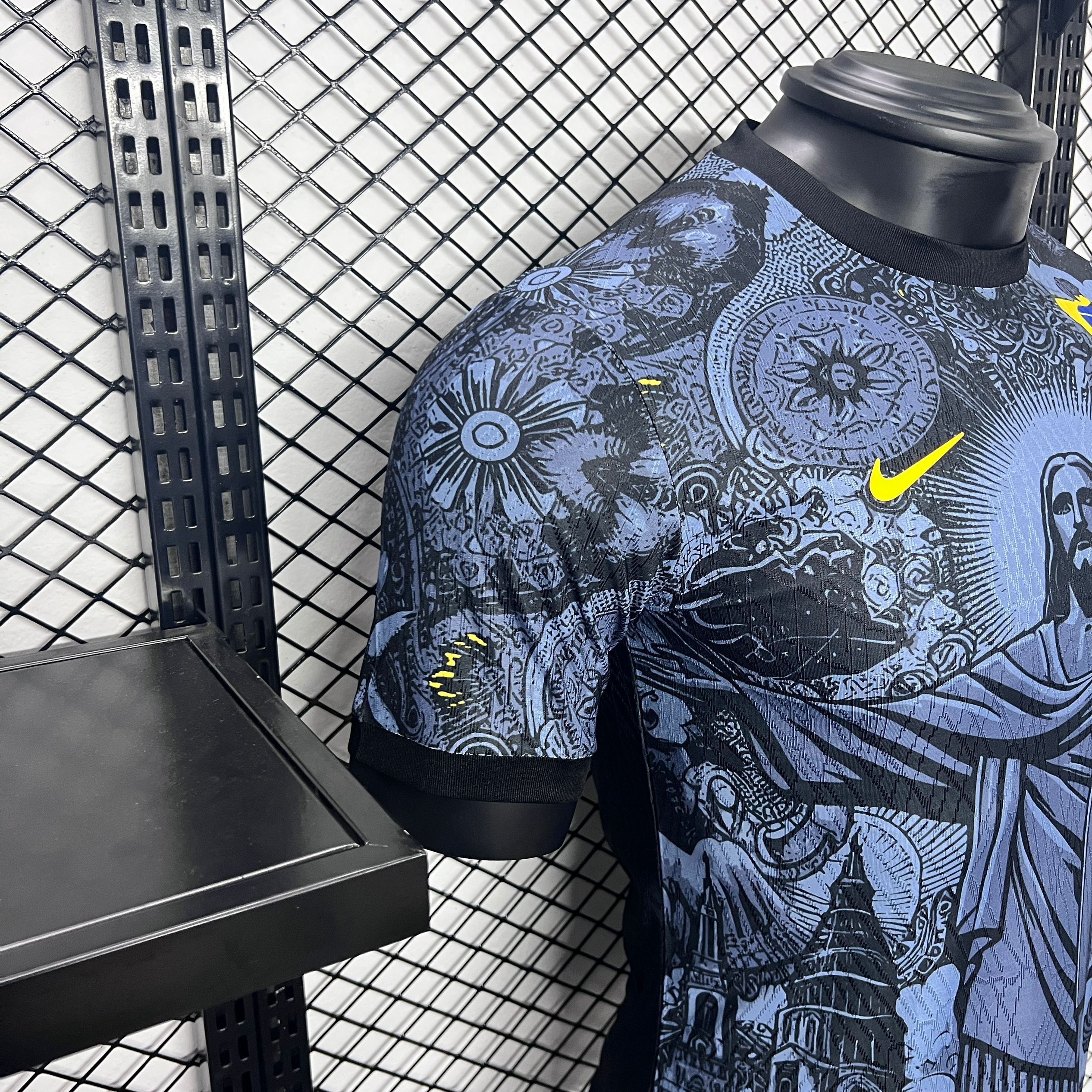 ManixJersey.com | Brazil 2024 Christ the Redeemer Statue Special Edition Jersey - Player Version -Customize Name, Number and Patch | Worldwide Shipping