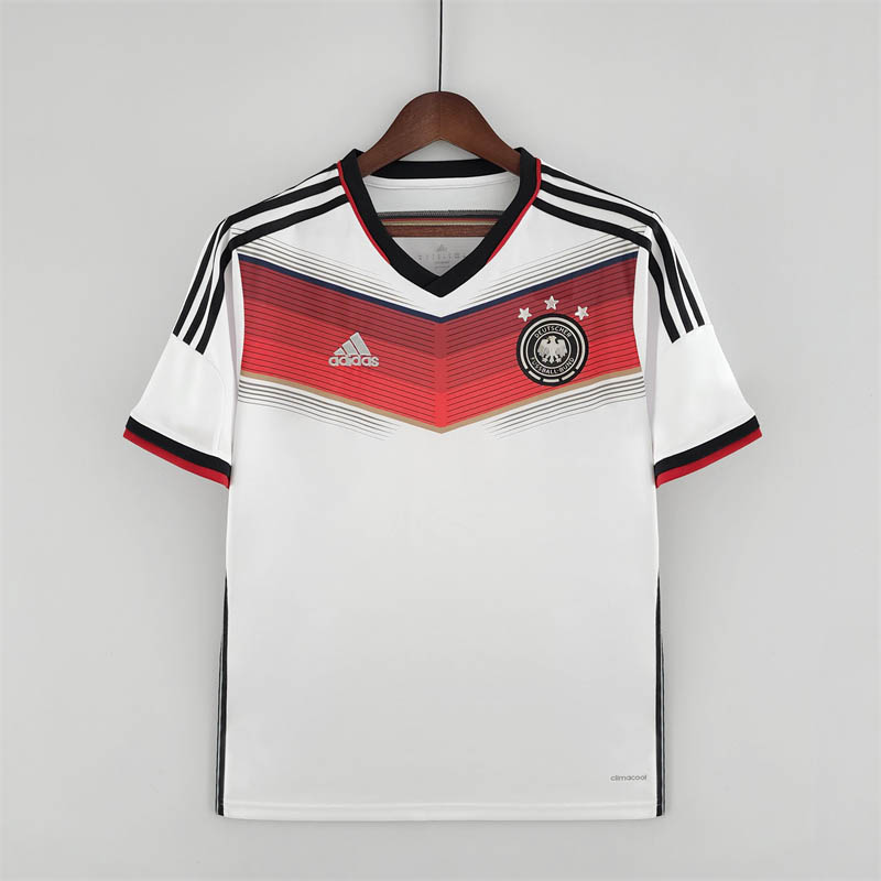 2014 Retro Germany Home Soccer Jersey-mysite Custom Football Kit- Nextkits