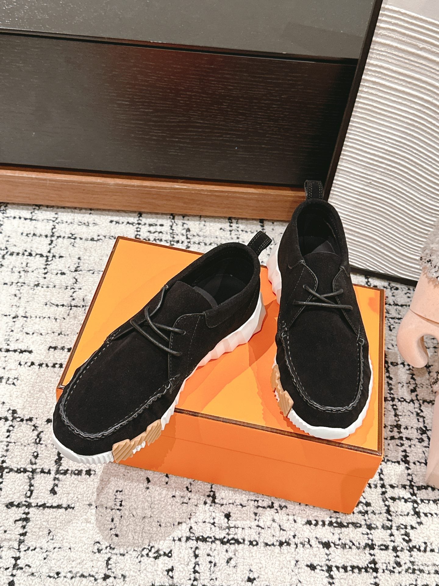 INCREASE SNEAKER IN BLACK SUEDE、mysite、Cacoeks