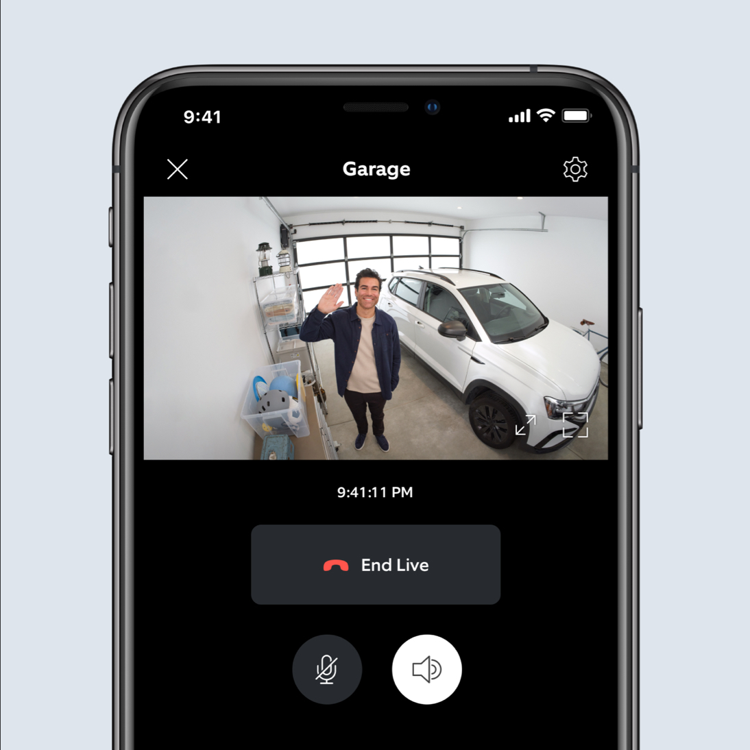 Live View and Two-Way Talk 