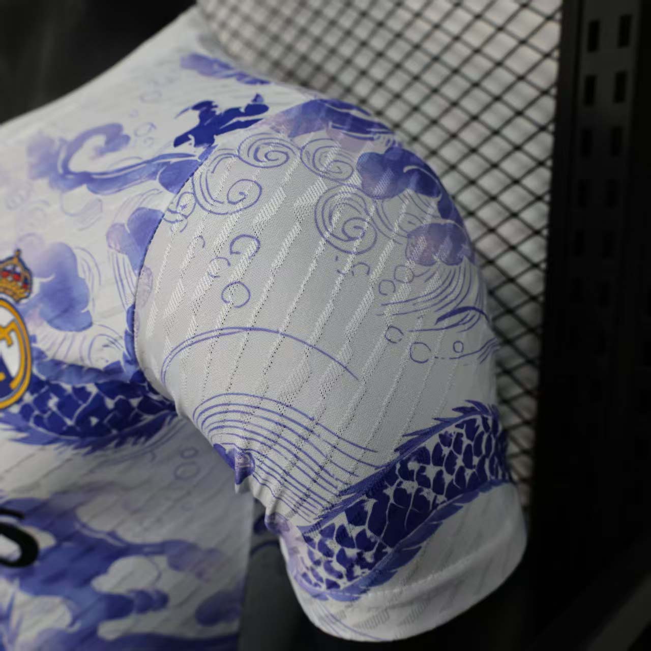 2025/2026 Player Version Real Madrid Special Edition White and blue Football Shirt 1:1 Thai Quality:football jersey mysite: unitedjerseyfootball 邓江浪:football