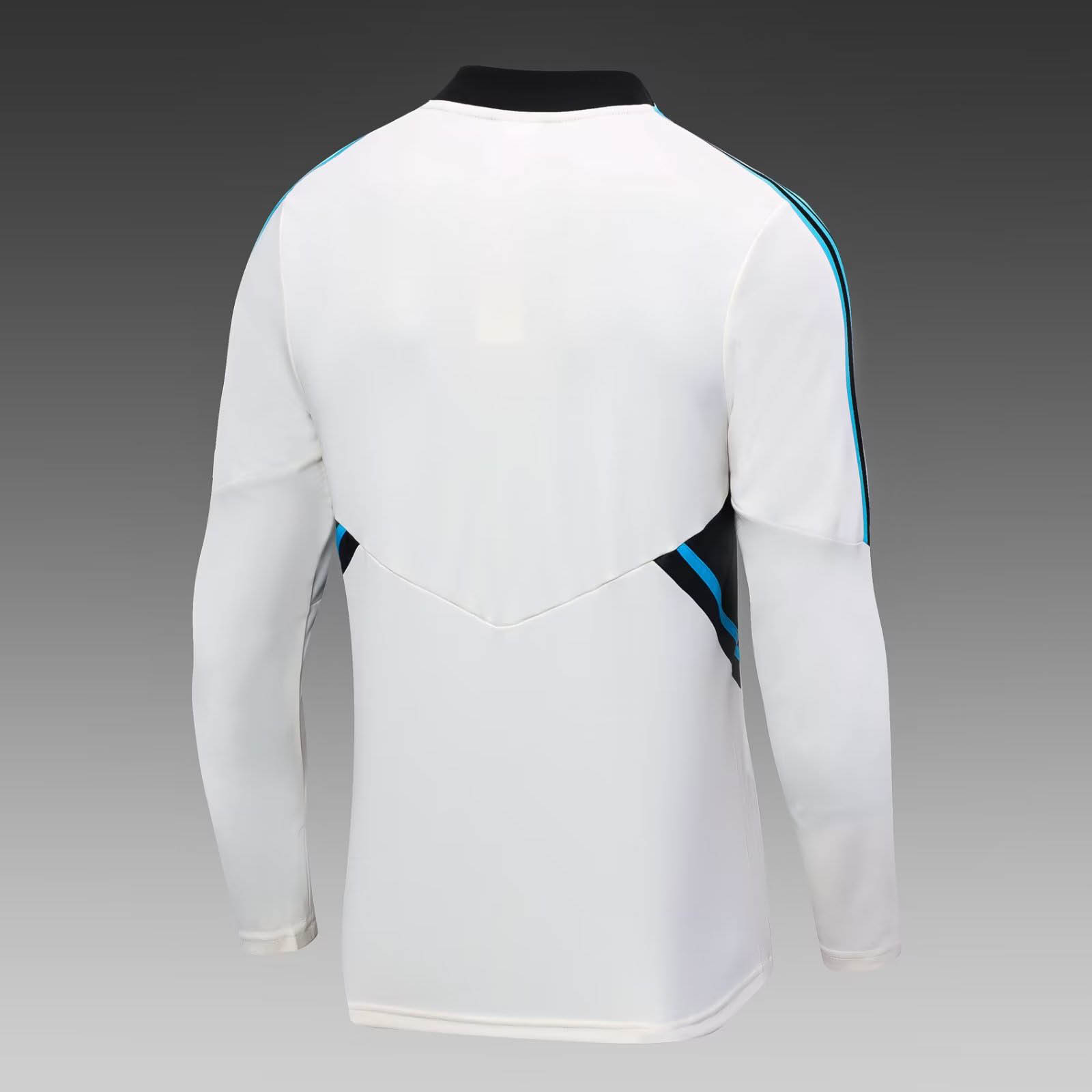 2023/2024 Manchester United Half-Pull Training Suit Off-White Football Shirt 1:1 Thai Quality Set:football jersey mysite: unitedjerseyfootball 邓江浪:football