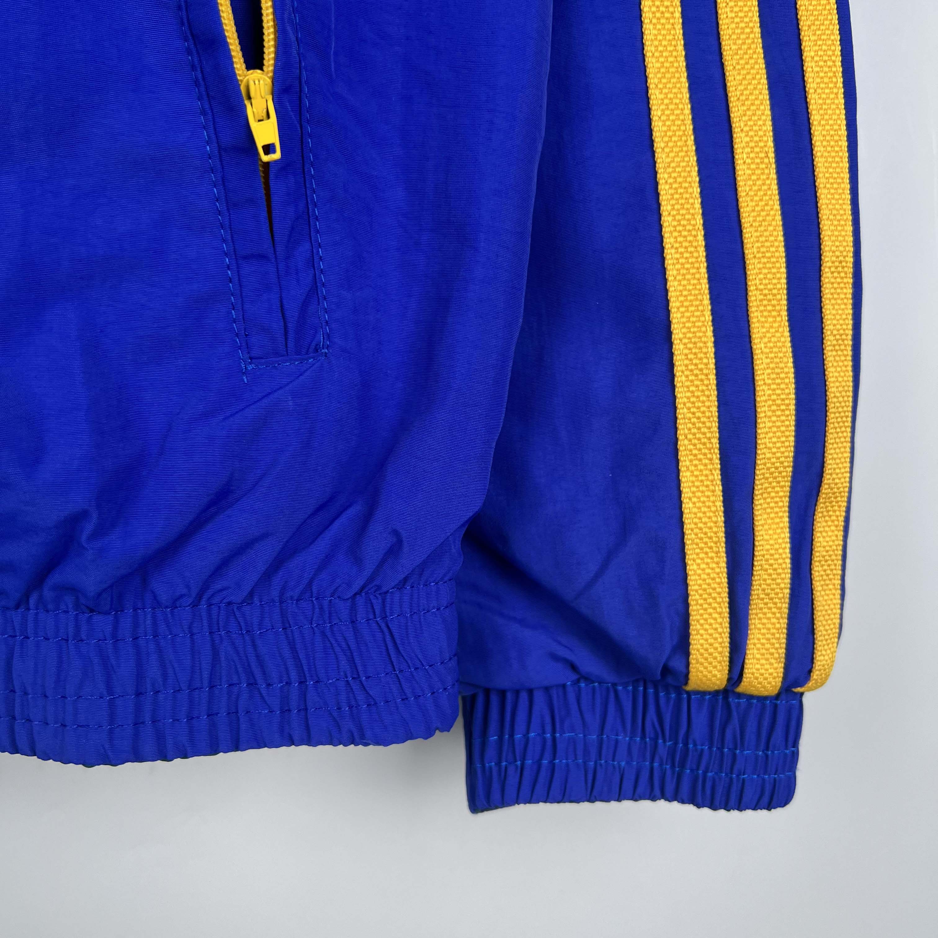 2023/2024 Manchester United Reversible Windbreaker(Blue-Green)Soccer Jersey 1:1 Thai Quality:football jersey mysite: unitedjerseyfootball 邓江浪:football