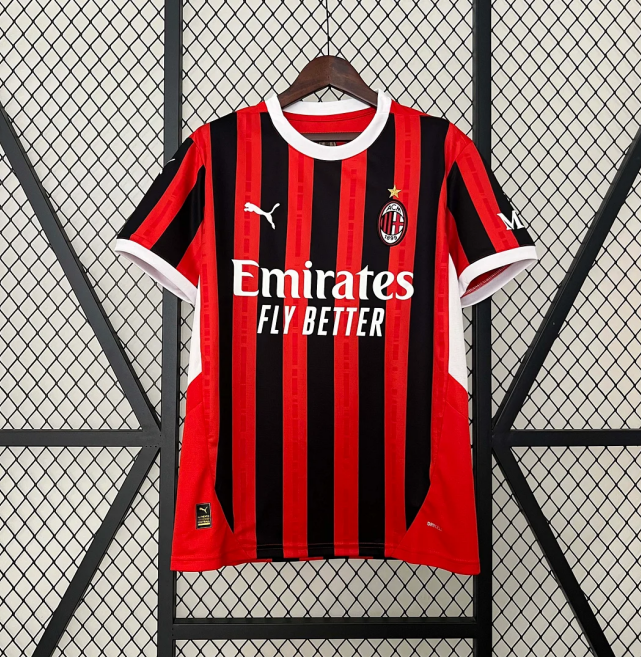 2024/2025 AC Milan Home Soccer Jersey 1:1 Thai Quality:football jersey mysite: unitedjerseyfootball 邓江浪:football
