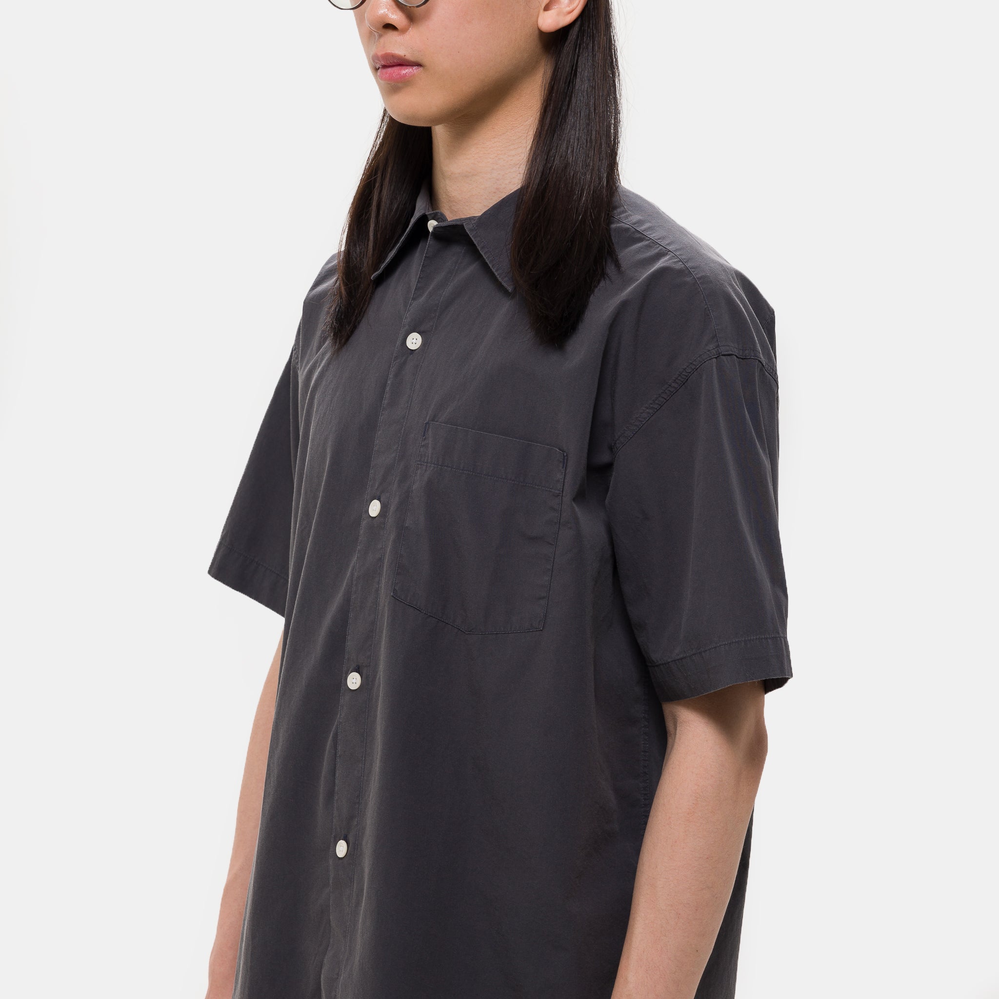 New Input Shirt in Washed Graphite