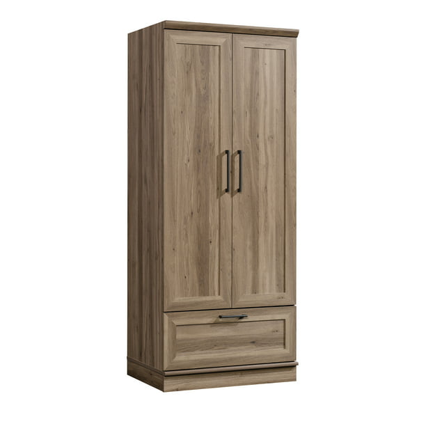 SauderHomeplus Wardrobe, Salt Oak Finish