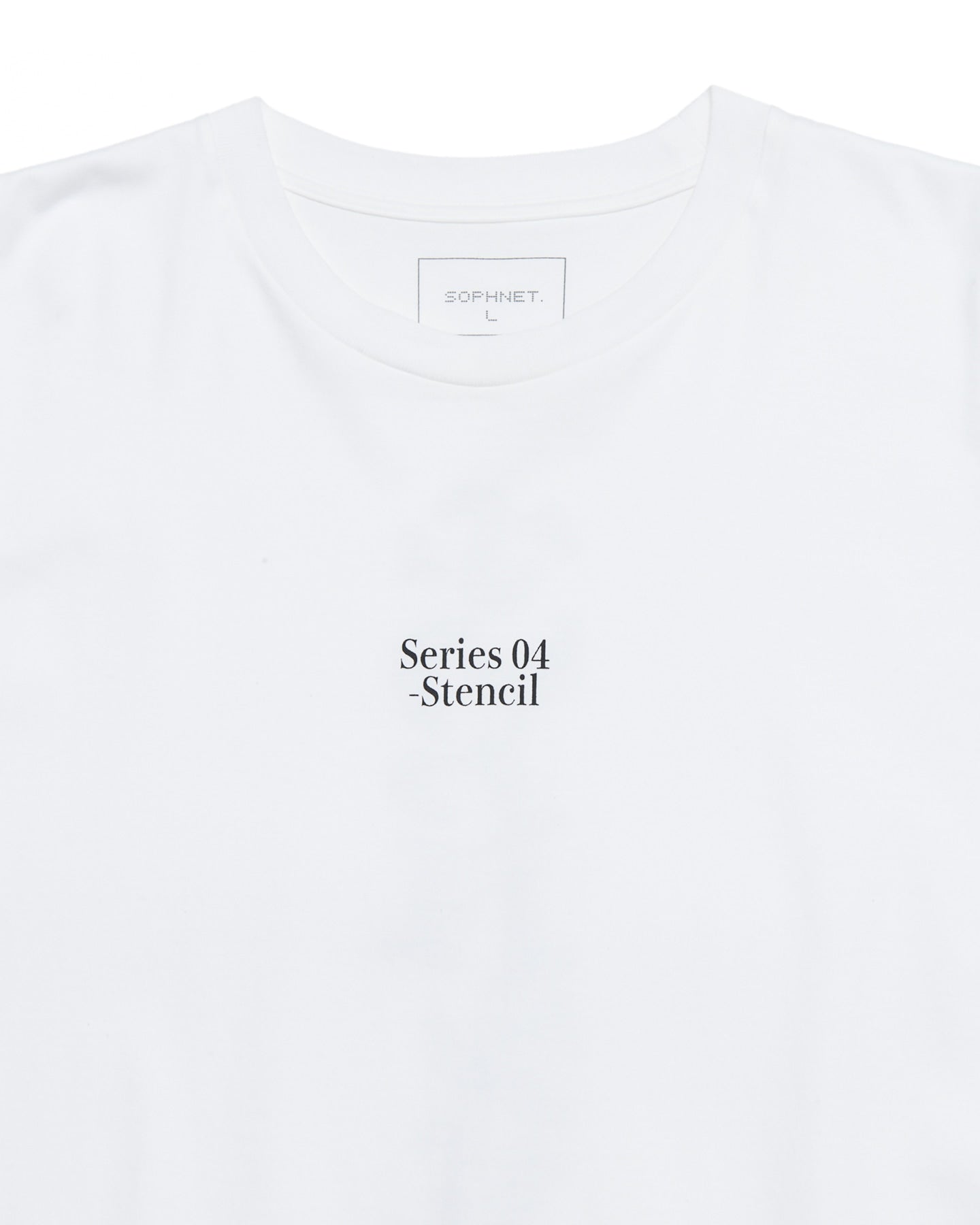 SOPHNET. 25S/S SIMON TAYLOR: STENCIL TEE  SOPH-250074 