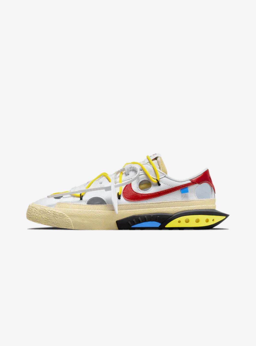 Nike Blazer Low Off-White University Red、NIKE、Cacoeks