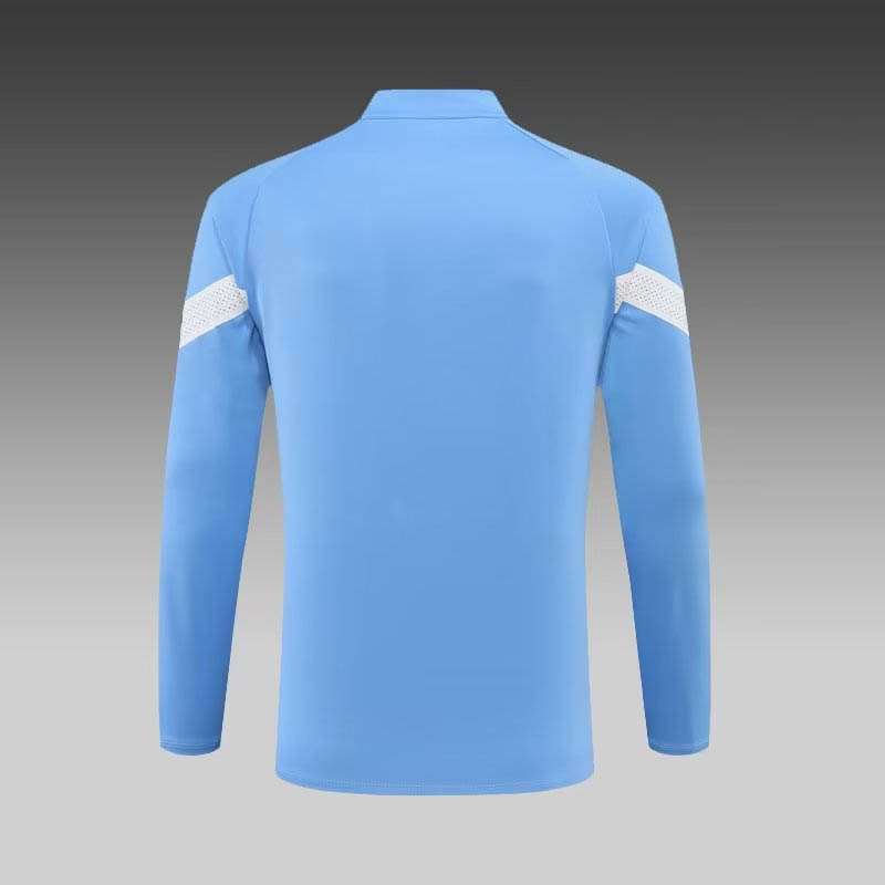 2022/2023 Manchester City Half-Pull Training Suit Blue Football Shirt 1:1 Thai Quality Set:football jersey mysite: unitedjerseyfootball 邓江浪:football
