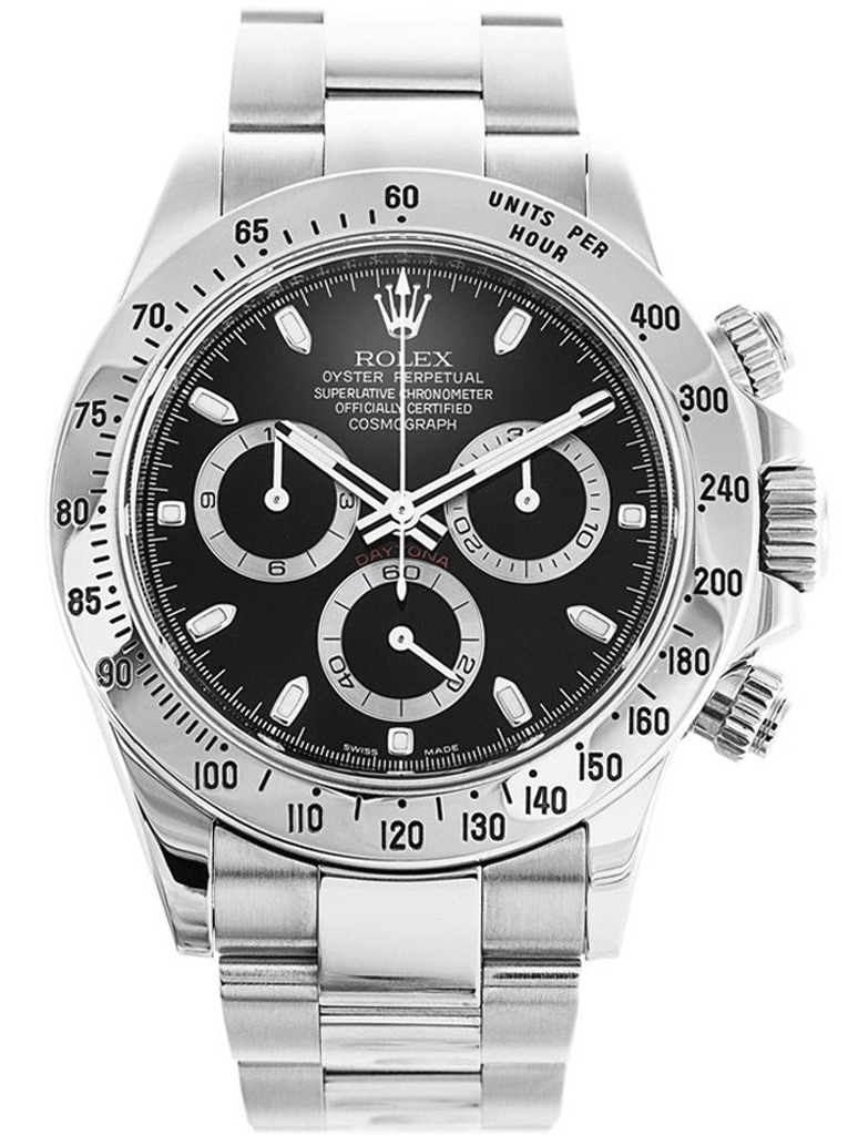 Replica Rolex Daytona 40mm Black Dial 116520-fasswatch
