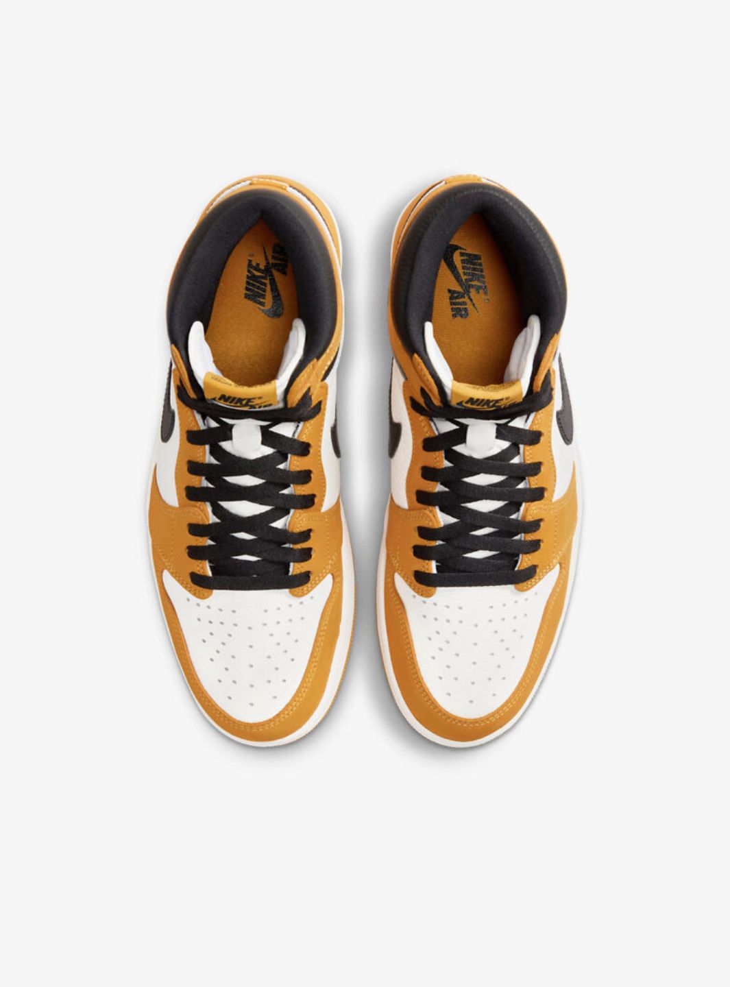 Air Jordan 1 Retro High OG Yellow Ochre、JORDAN、Cacoeks