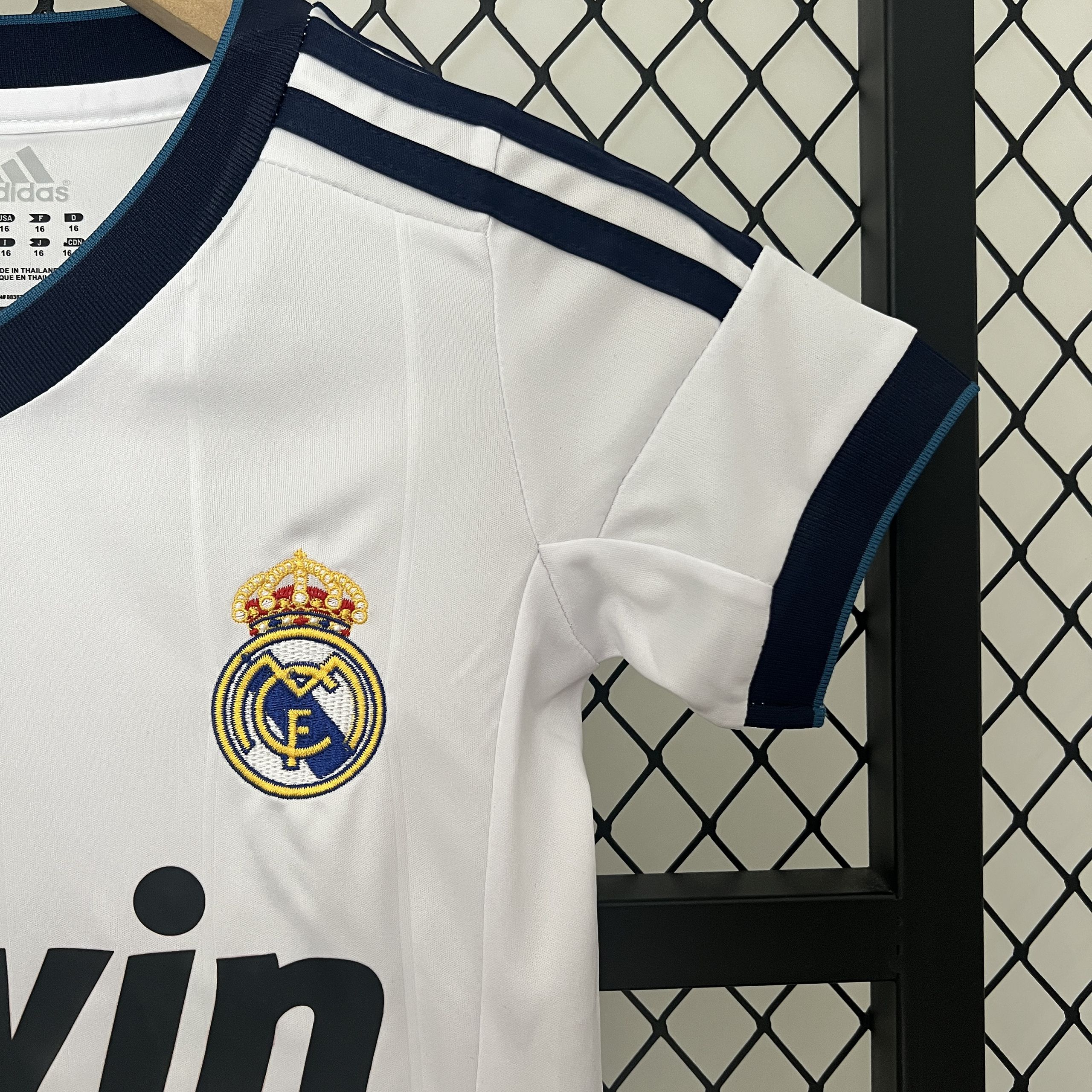 12-13 kids kit Real Madrid home soccer jersey-Retro version: Ajax 24-25 Home Stadium Jersey - Fans Version mysite: Adidas luxuryfootballshirts.com: https://www.luxuryfootballshirts.com/