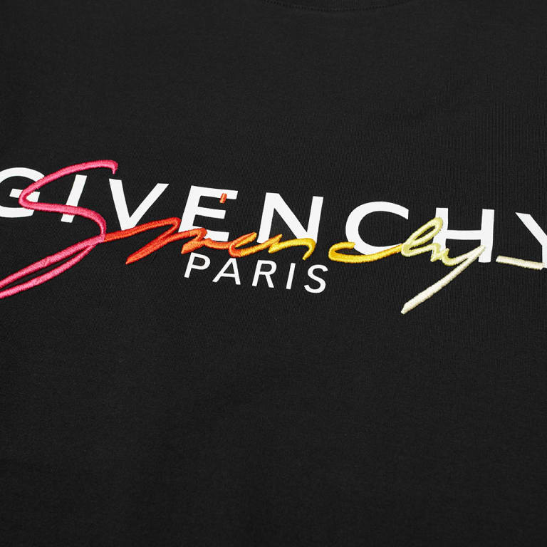 Givenchy Rainbow Signature Logo T-Shirt Regular Fit、mysite、Cacoeks