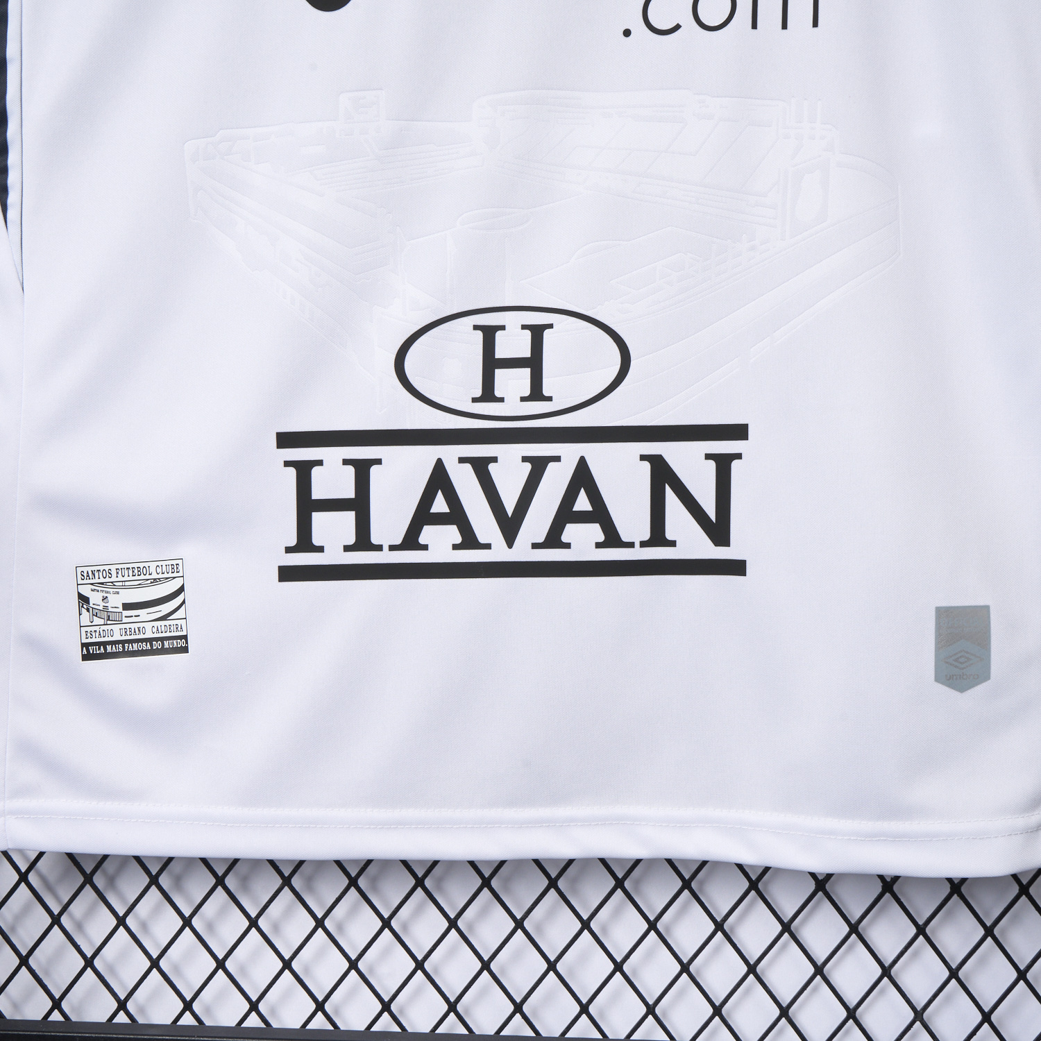 GlobeJersey-Santos 25-26 Home Jersey With Sponsors - Fans Version