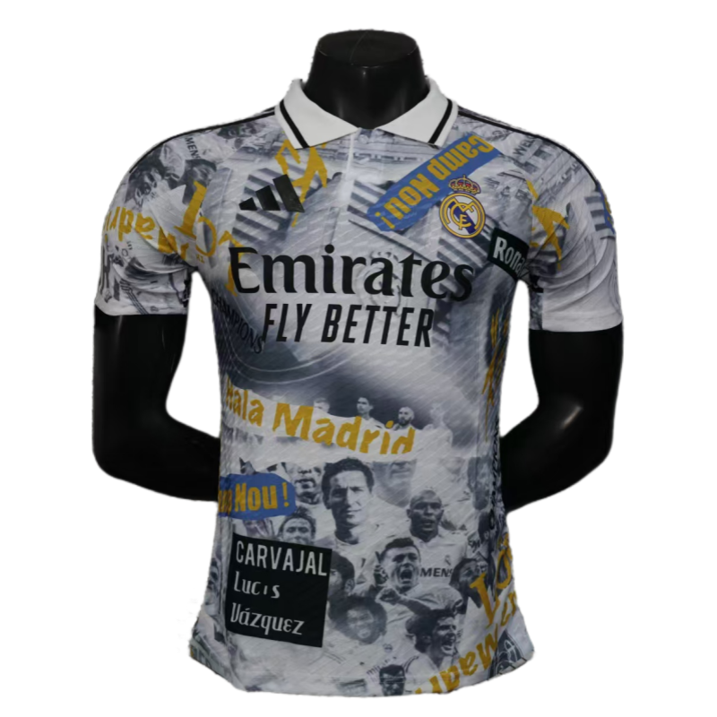 25-26 Real Madrid Special Edition Shirt soccer jersey-Player Version: Ajax 24-25 Home Stadium Jersey - Fans Version mysite: Adidas luxuryfootballshirts.com: https://www.luxuryfootballshirts.com/